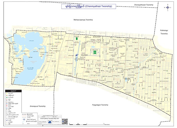 Chan Mya Thazi Map