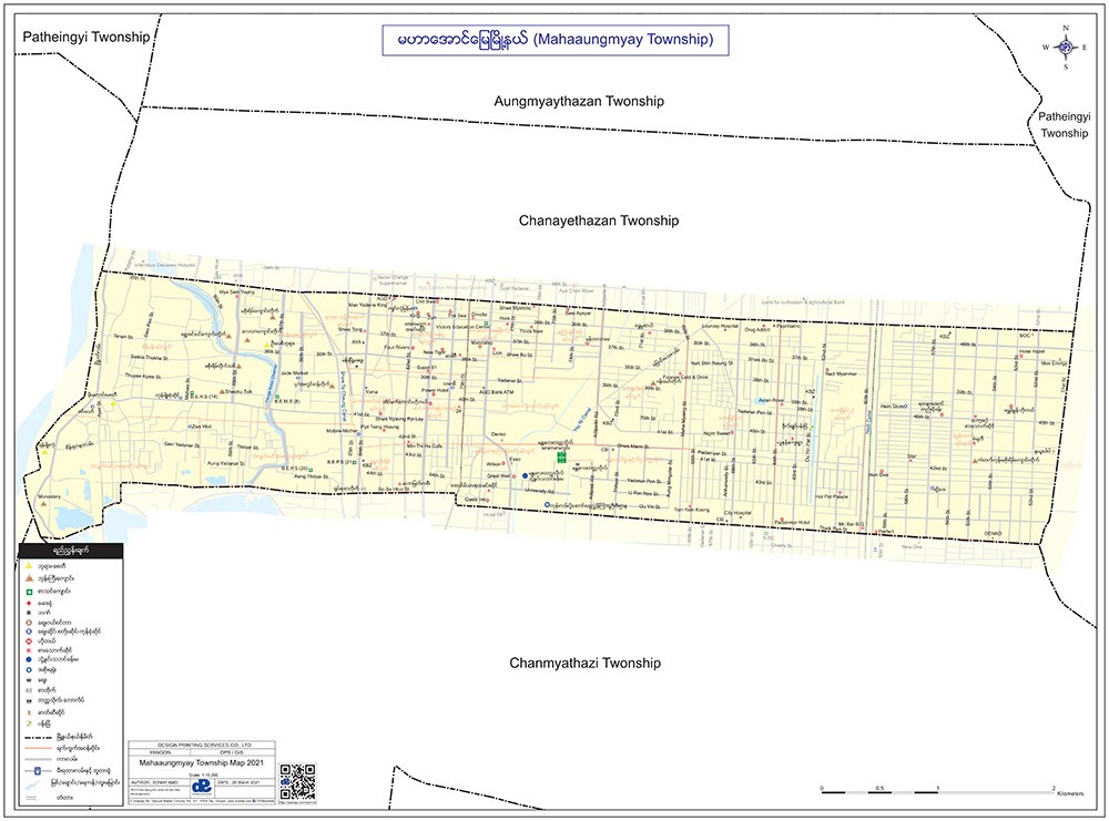 Maha Aung Myay Map